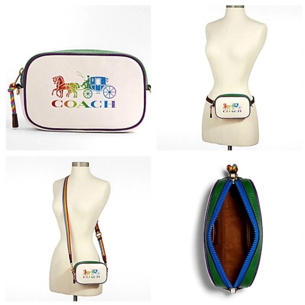 NWT COACH PRIDE COLLECTION WAIST POUCH - Picture 1 of 4